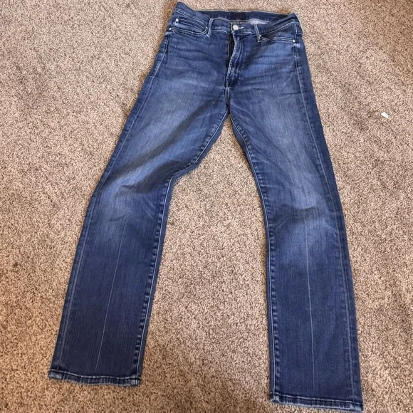 Mother Jeans High Waist Rascal Cropped - Picture 3 of 8